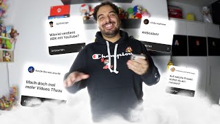 Ich habe gesagt stellt mal fragen motto ich bin so influencer hahah richtiger miskin bin ich