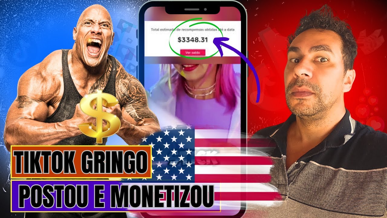 TIKTOK GRINGO COMO MONETIZAR e GANHAR EM DÓLARES (TUDO SEM PRECISAR SABER INGLÊS)