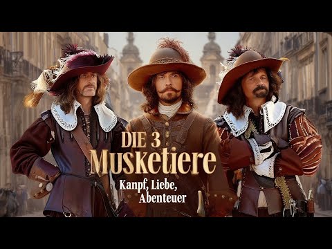 Die drei Musketiere - Kampf, Liebe Abenteuer (Historischer Abenteuerfilm auf deutsch, kostenlos)