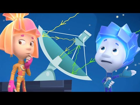 How does an Antenna work? 👽 | @The Fixies | Cartoons for Children | #Aliens - Kingdom Kids Zone, Little Learners - The Fixies