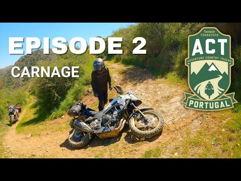 ACT Portugal - Episode 2 | KTM 390 Adv & CB500X off road adventure across Portugal