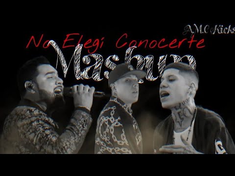 Banda MS de Sergio Lizarraga - No Elegí Conocerte (MASHUP) Ft. C-Kan & Santa Fe Klan (A.M.C KICKS)