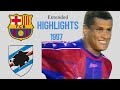 Barcelona X Sampdoria Joan Gamper Trophy 1997