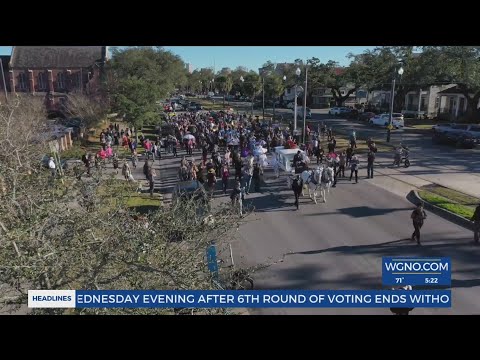 Walter 'Wolfman" Washington laid to rest