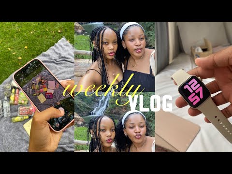 Weekly vlog| new Apple Watch, bible study, picnics, babysitting etc.| Ft Luvme hair