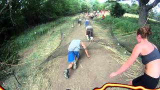 preview picture of video 'Warrior Dash 2012 Nebraska - Obstacles'