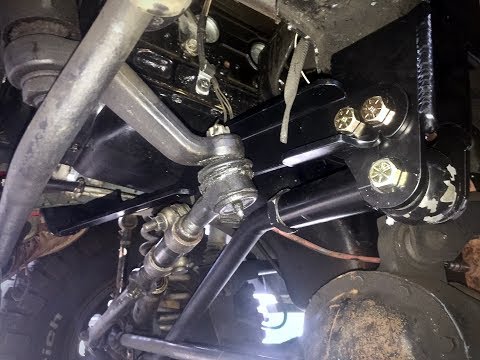 Ironman 4x4 Fab XJ Track bar!!!