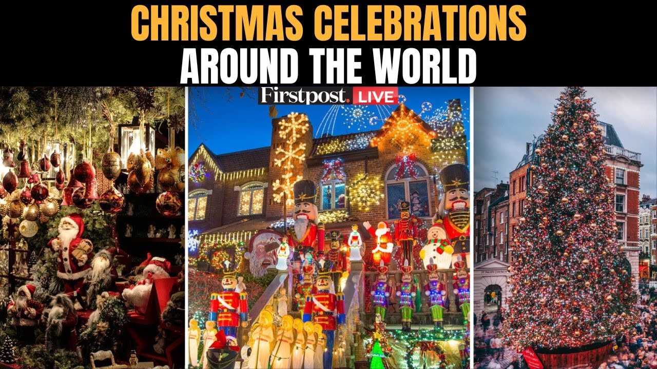 Christmas 2025 LIVE | Christmas Cheers Echo Across The Globe: Carol, Hymns Light Up Festival Spirit