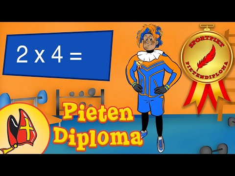 PIETENDIPLOMA MET SPORTPIET #4: WAAR IS HET KADO & REKENEN • De Club van Sinterklaas