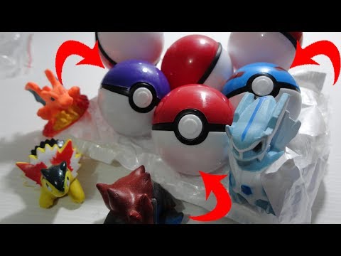 COMPREI 3 POKEBOLAS REAIS!