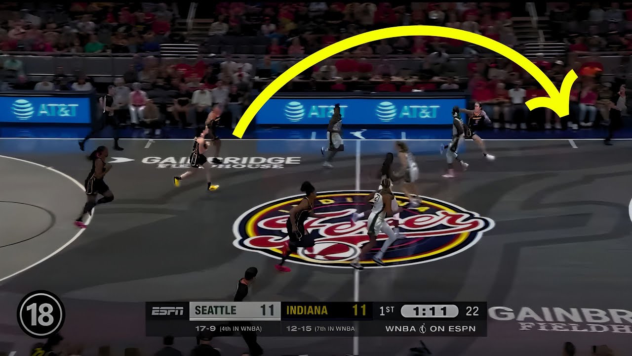 Caitlin Clark Long Passes.. but they get increasingly SPECTACULAR