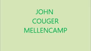 JOHN COUGAR MELLENCAMP 「Crumblin&#39; Down ~ Don&#39;t Let Me Be Misunderstood 」LIVE