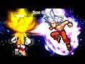 SUPER SONIC FRONTIERS VS MUI GOKU SPEED ANIMATION