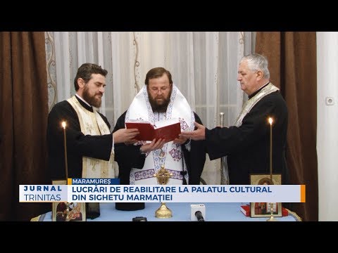 Lucrări de reabilitare la Palatul Cultural din Sighetu Marmaţiei