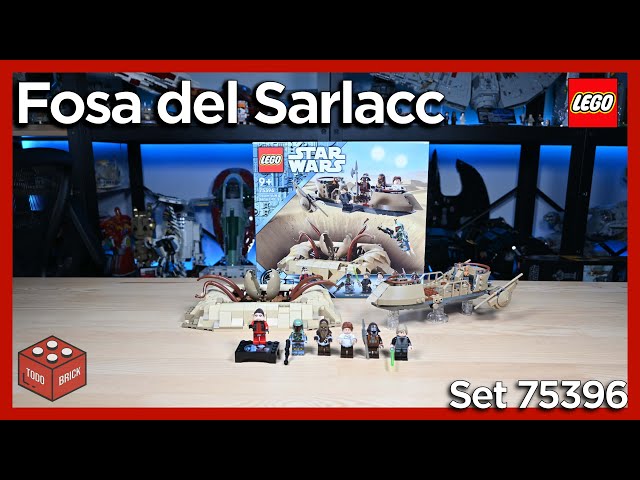 Vídeo relacionado con LEGO Star Wars: El Retorno del Jedi Esquife del Desierto y Fosa del Sarlacc de Juguete con Minifiguras de Luke Skywalker, Han Solo y Chewbacca, Regalo para Niños y Niñas de 9 Años o Más75396