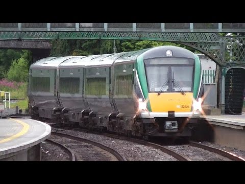 IE 22000 Class Intercity Train number 22226 - Portarlington Station, Laois