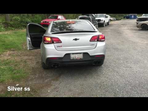 Chevy ss 2014 kooks w/ corsa exhaust. First start