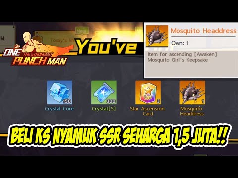 Top Up 1,5 Juta Demi KS Mosquito Girl SSR - One Punch Man The Strongest