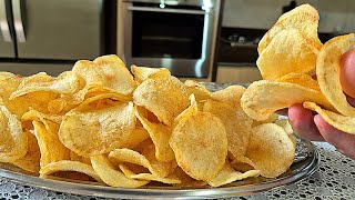COM 3 BATATAS fiz tudo isso de CHIPS CROCANTE esse NÃO MURCHA