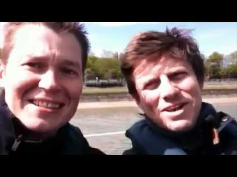 Zovoc Zomergem zeilt van Nieuwpoort naar Oostende