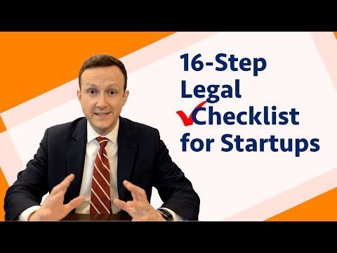 , title : '16-Step Legal Checklist for Startups & Small Businesses'