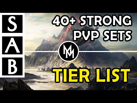 ESO - The Top PvP Sets in 2024 - Item Set Tier List