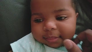 When You Squeeze A Baby&#39;s Cheeks