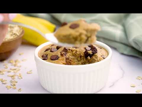 Banana Blended Baked Oats