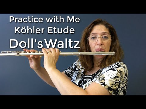 Practice with Me Dolls Waltz Köhler 25 Romantic Etudes Op 66 No 2