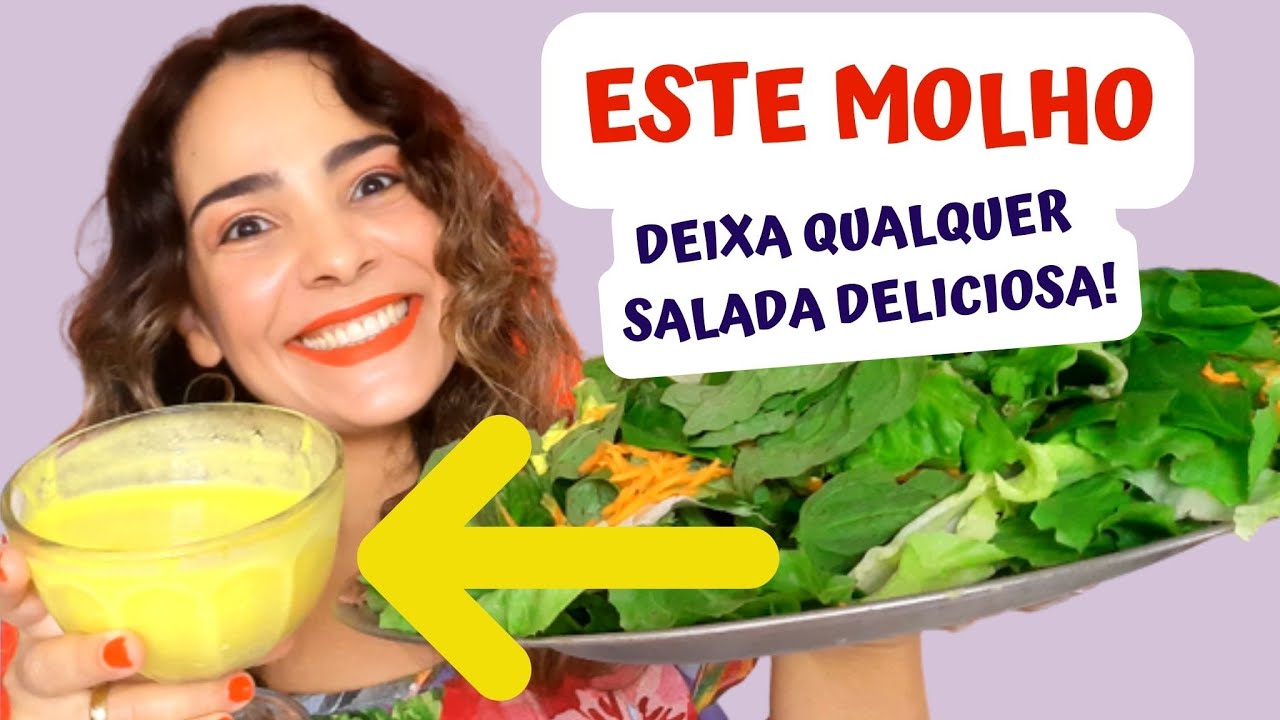👍Este Molho Deixa Qualquer Salada Deliciosa | Manga Com Iogurte