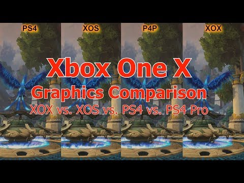 Xbox One X | XOX vs. XOS vs. PS4 vs. PS4 Pro | Graphics Comparison | 2160p 60fps