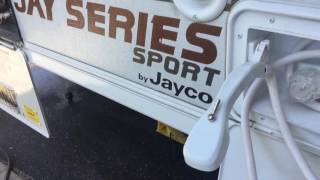 Jayco 12BS Tent Trailer - Winterizing