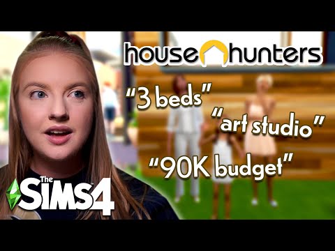 Trying a NEW challenge in The Sims 4! | House Hunters Speed Build