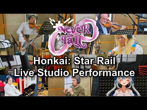 Honkai: Star Rail 'NEVER FALL' - Live Folk Band Performance | Cyrene Fansong #hoyofair