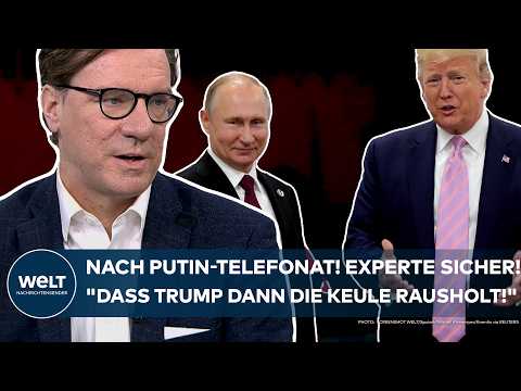 UKRAINE-KRIEG: "Das ist ja absurd!" Nach Trump-Telefonat mit Wladimir Putin! Experte fassungslos!