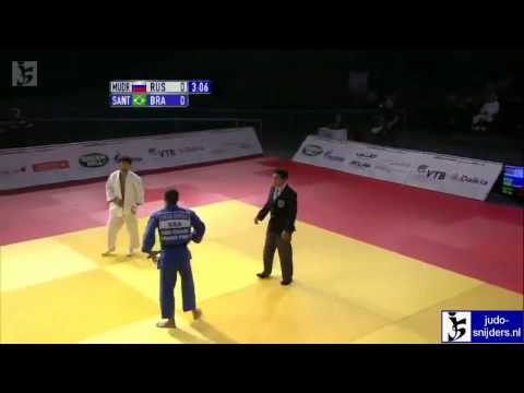 Judo 2012 Grand Abu Dhabi: Mudranov (RUS) - Santos (BRA) [-60kg] semi-final