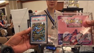 Fusion Strike and M Charizard _ POV at the LA Expo. #pokemon #shorts