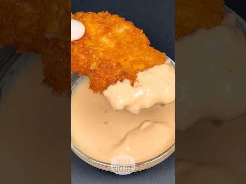 SALSA para POLLO FRITO 🍗 #recien #cocinando #food #recetas