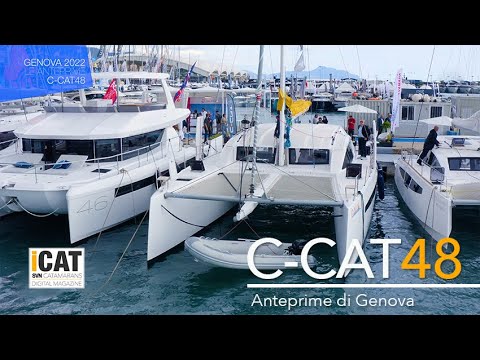 C-Cat 48, il catamarano italiano pensato per girare il mondo