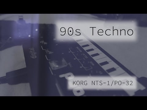 2022-04-24 90s Techno with NTS-1 and PO-32