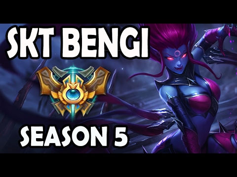 SKT T1 Bengi Evelynn vs Lee Sin Jungle Ranked Challenger Korea