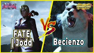 Tekken 8 FATE | Jodd (Nina) vs Becienzo (Kuma) Ranked Match High Tier Game 4K HD