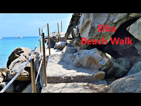 Wandern in der Toskana: Beach Walk auf Elba(2022, 4k)