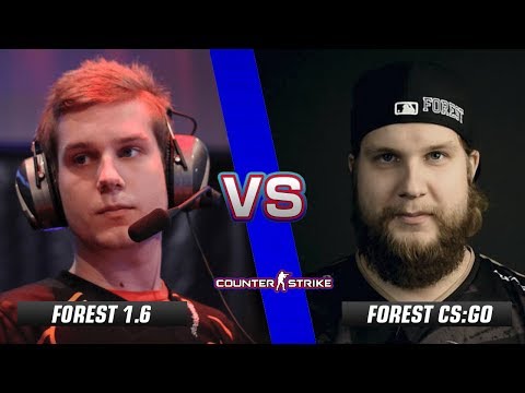 f0rest CS 1.6 vs f0rest CS:GO