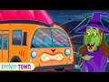 Wheels On The Skeleton Bus Spooky Ride Spooky Scary Song By Teehee Town