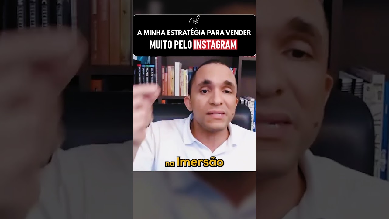 A MINHA ESTRATÉGIA PARA VENDER MUITO PELO INSTAGRAM | Conrado Adolpho