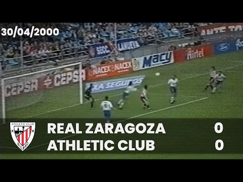 ⚽️ [Liga 99/00] J35 I Real Zaragoza 0 - Athletic Club 0 I LABURPENA