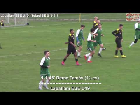 Lábatlani ESE U19 – Tokod SE U19 1-5 (1-1) - Összefoglaló