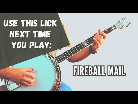 Bluesy Trad Banjo Lick for G OR C Chords