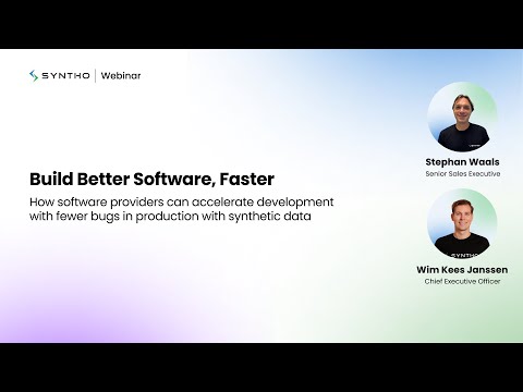 Webinar: Build Better Software, Faster